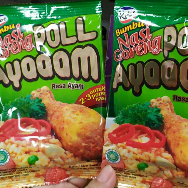 

Kobe bumbu nasi goreng poll pedasss super pedas 20g