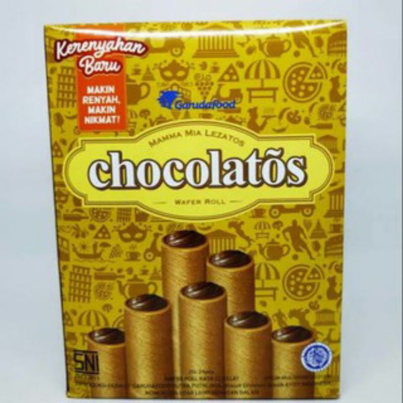 

chocolatos wafer stick box