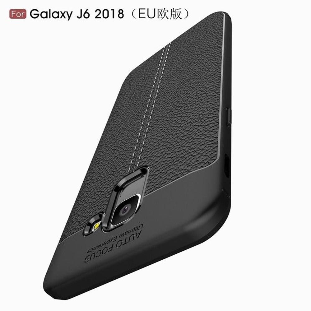 Case Samsung J4 2018 dan J6 2018 dan J8 2018 Silikon Case Jelly Hitam Black Softcase Lembut Elegant