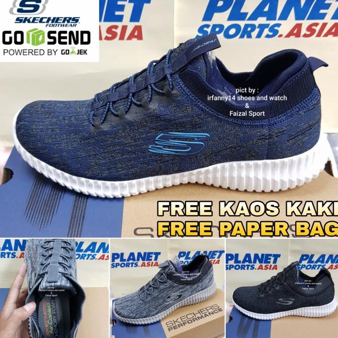 SEPATU SKECHERS PRIA SKECHERS HARTNEL MEMORY FOAM EMPUK