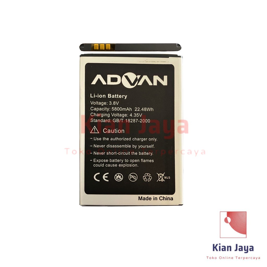 Baterai Hp Advan S50D BP50AS Original Double Power Batre Batrai Battery BP-50AS