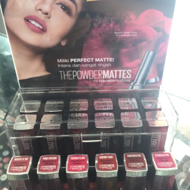 The Powder Mattes Lipstick Maybelline