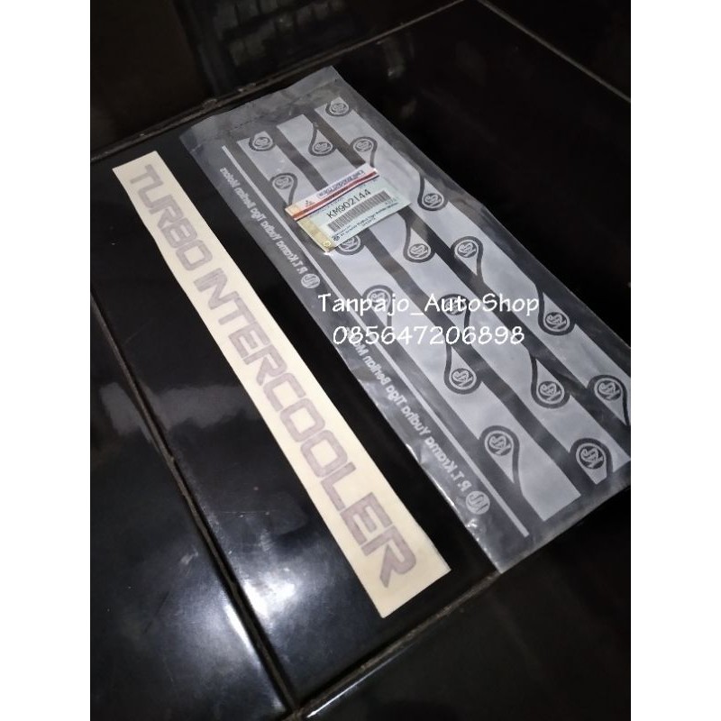 STICKER TURBO INTERCOOLER CANTER