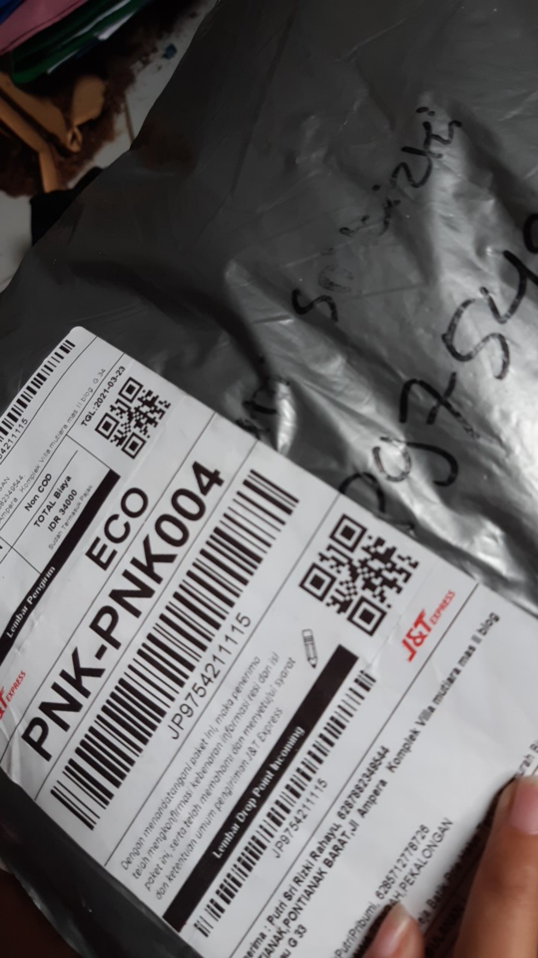 Kemeja Batik Pria Lengan Panjang Size M L Xl Xxl