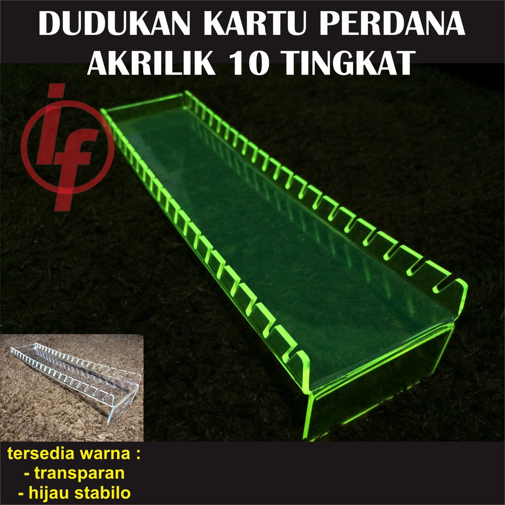 

Dudukan kartu perdana akrilik 20 tingkat (lebar) / Tempat pajangan kartu perdana kapasitas 20 slot / Tatakan akrilik untuk pajangan kartu perdana