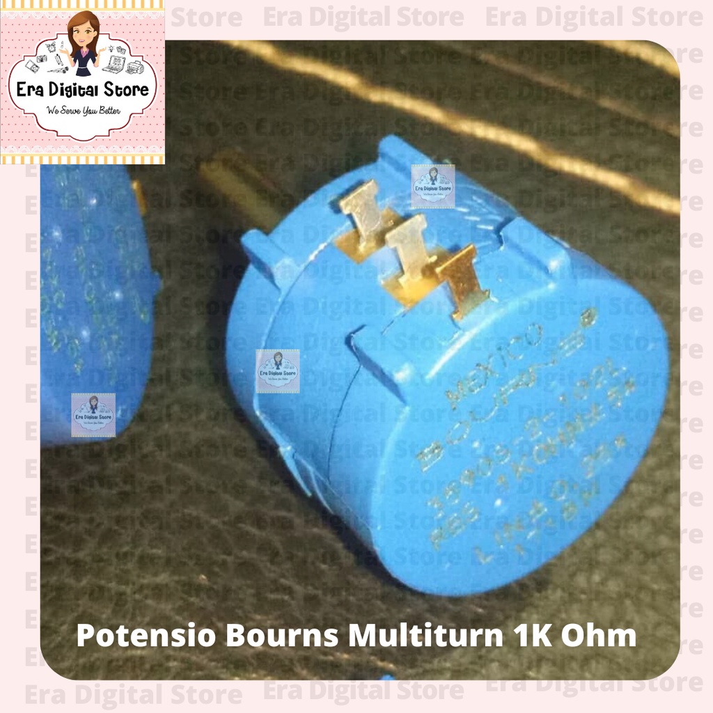 Potensio Bourns Multiturn 1K Ohm Potensiometer