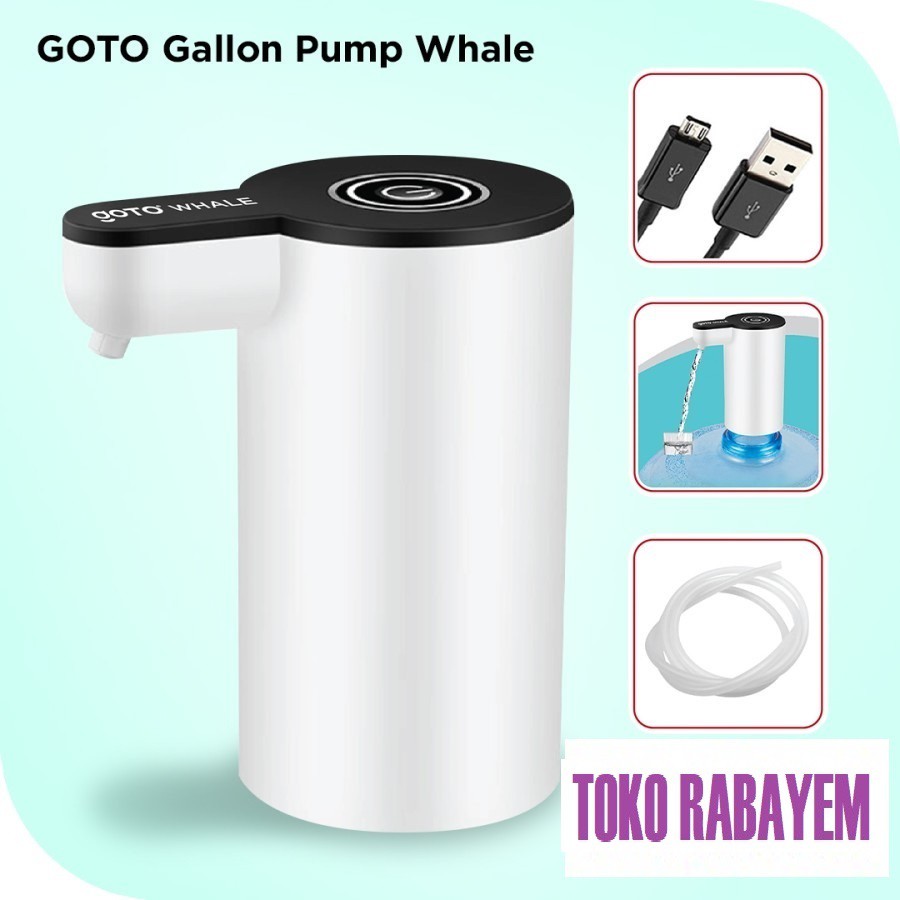Pompa Galon Air Elektrik Dispenser (GOTO WHALE PUMP)