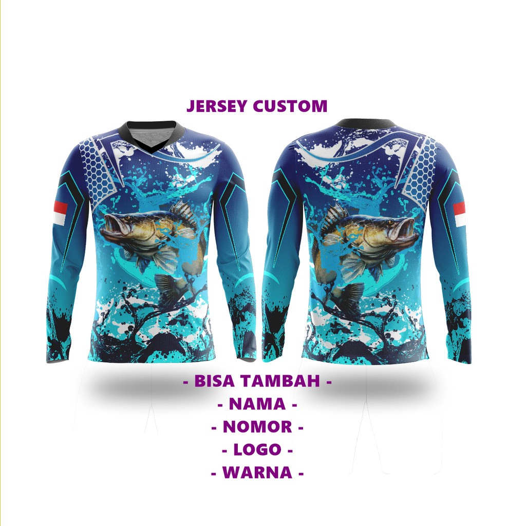  Jersey  Custom Premium Mancing  Mania Mancing  Memancing 