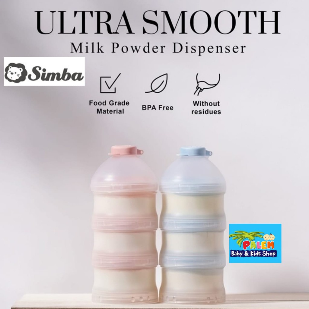 Simba Patented Ultra Smooth Interior Milk Powder Container