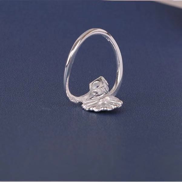 Cincin Daisy Bunga Fashion Aksesoris Untuk Wanita / Cincin Daisy Wanita Korean Import