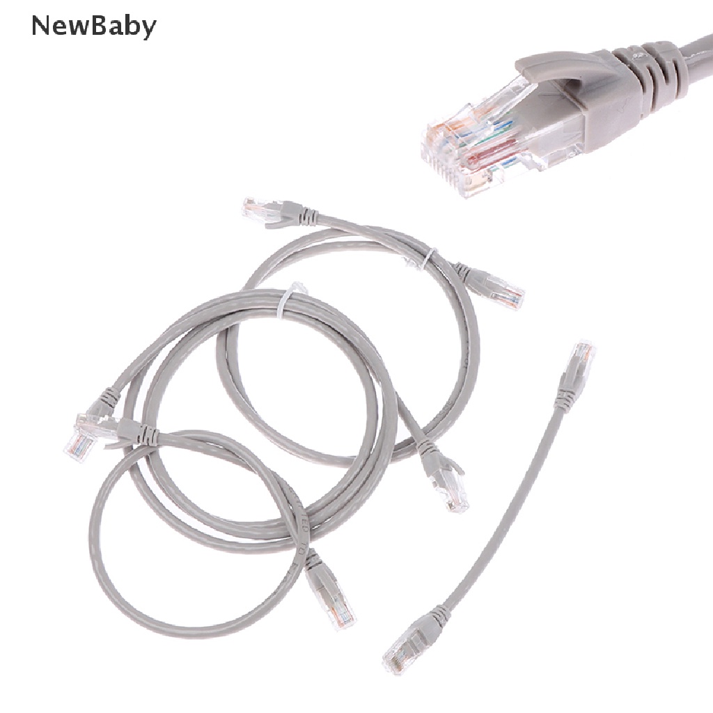 NewBaby CAT6E Ethernet Network Cable Male to Male RJ45 Patch LAN Short cable 0.2m-1.5m ID