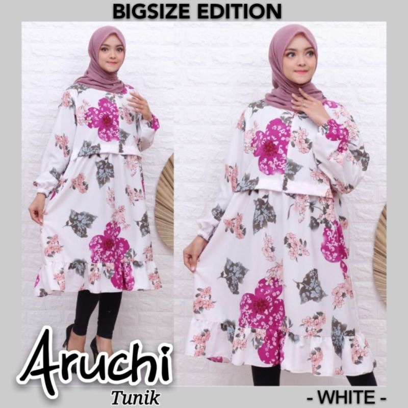 BISA COD TUNIK JUMBO LD 120 CM ARUCHI xxxl