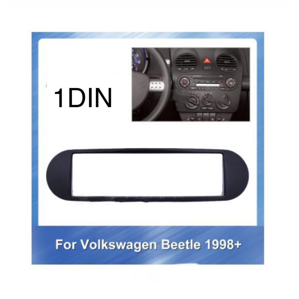 frame 1din volkswagen beetle 1998