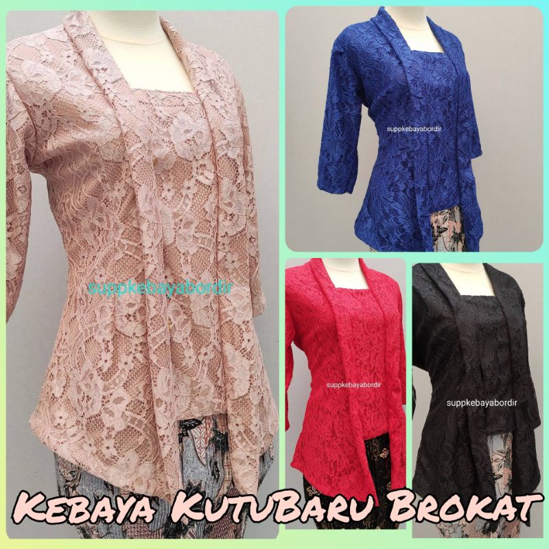 Kebaya Brokat KutuBaru Manohara Premium