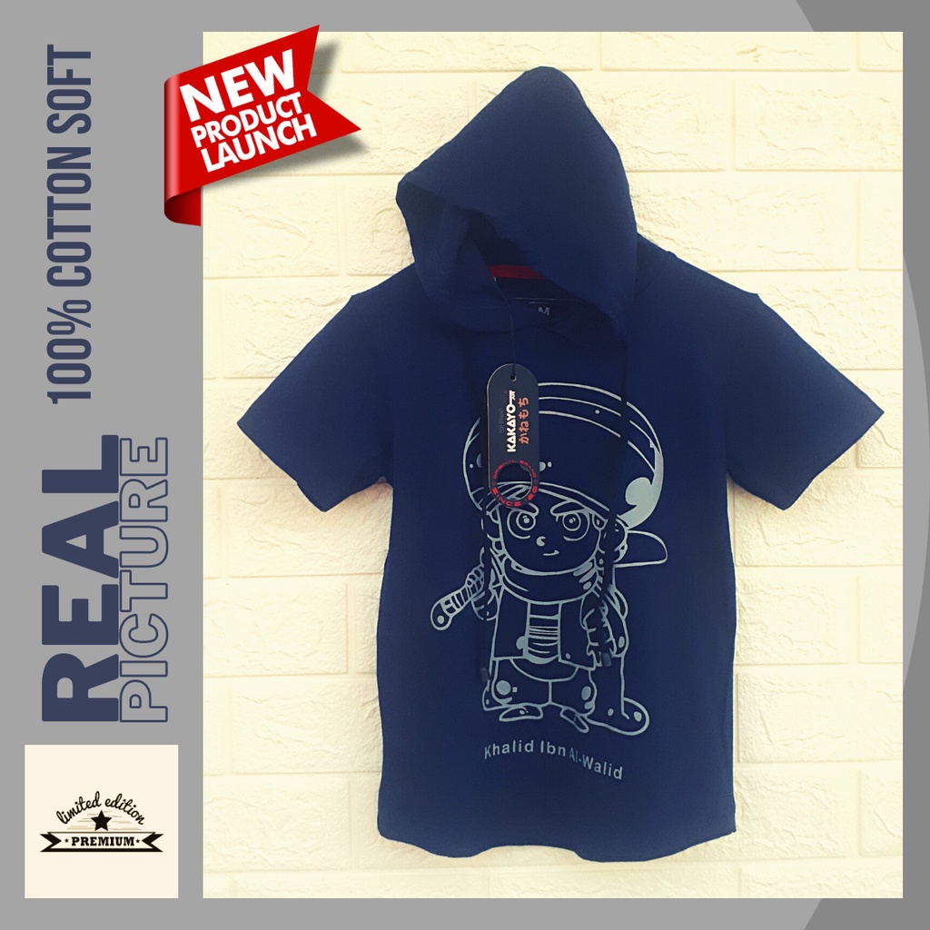 Hoodie anak/Kaos anak muslim /atasan/premium/ bahan katun 30s lembut dengan design distro /Kakayo