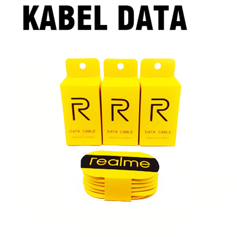 KABEL REALME CABLE DATA ORIGINAL TYPE C / MICRO USB / C1 C2 C3 5I