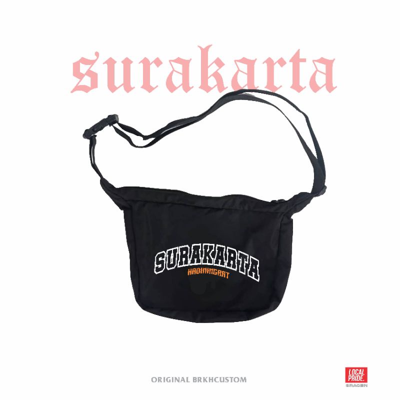 SLINGBAG SURAKARTA | tas selempang solo | tas bahu | tas distro | tas persis | persis solo | Surakarta | pria dan wanita | kaos persis