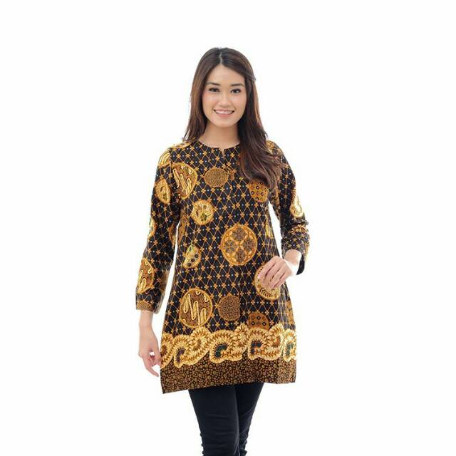 Batik Salatiga Atasan Tunik Batik 055