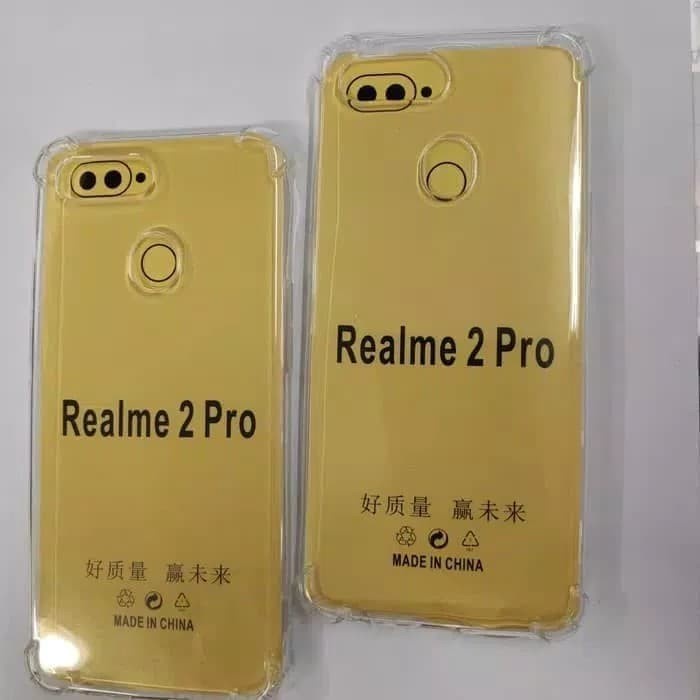 SoftCase Silikon Anti Crack Clear Bening Realme 2 Pro Realme C12 Realme C15 Realme 5 Pro