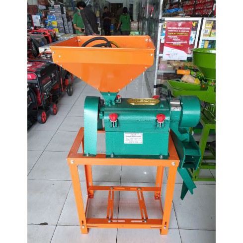 MESIN PENGGILING PADI IKEDA KD350 Rice Polisher Beras Kebi Mini Ikeda KD 350