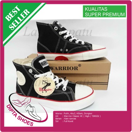 Sepatu Warrior Classic / Sepatu Sekolah Warrior / Sepatu Warrior Navy