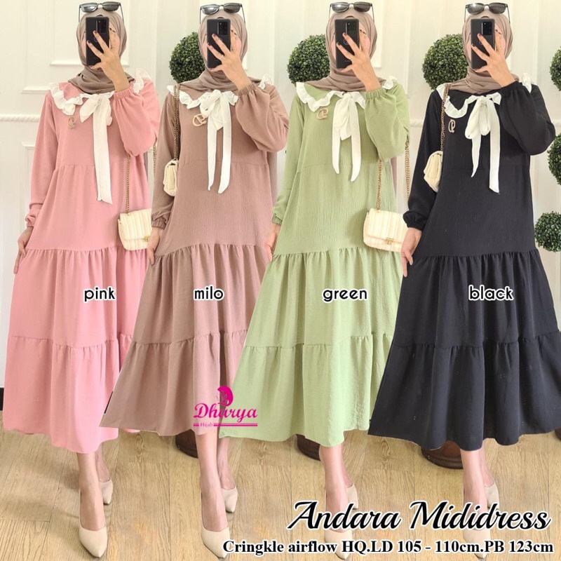 ANDARA MIDI DRESS ORI DHARYA