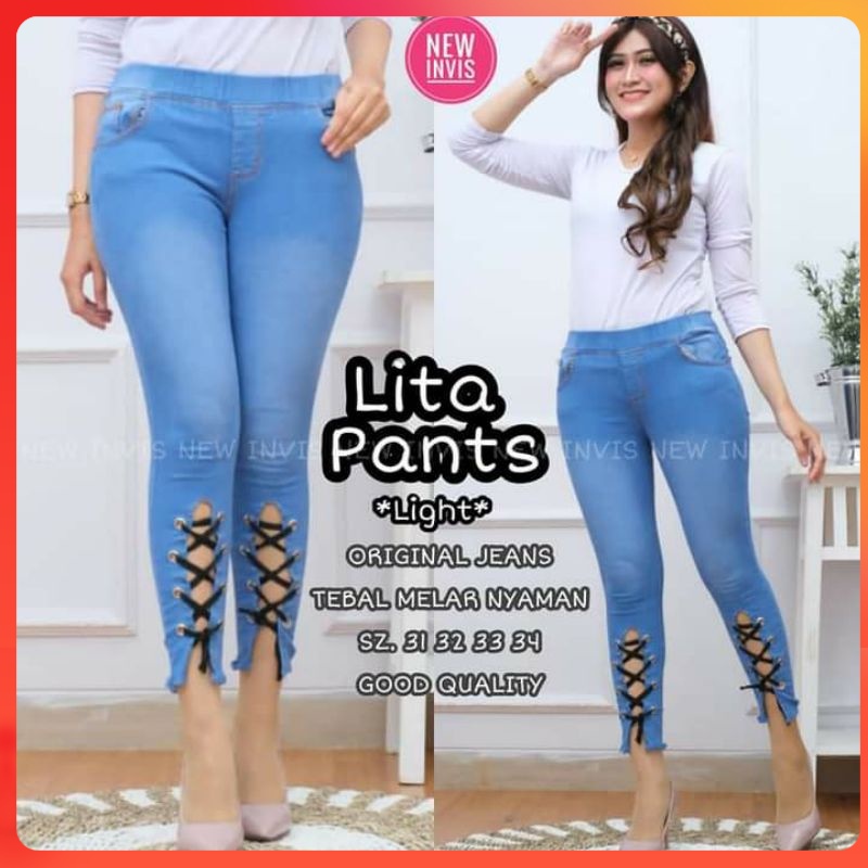 LITA  SELBY PANTS ORIGINAL JEANS NEW INVIS
