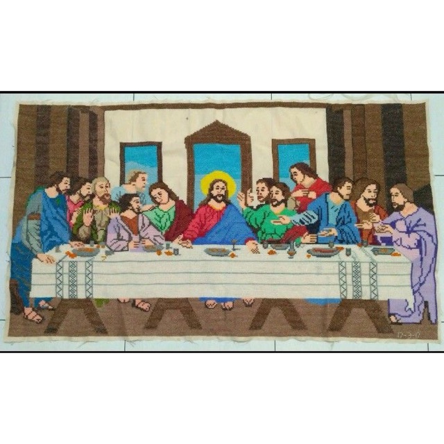 Kristik Strimin Rohani perjamuan terakhir last supper