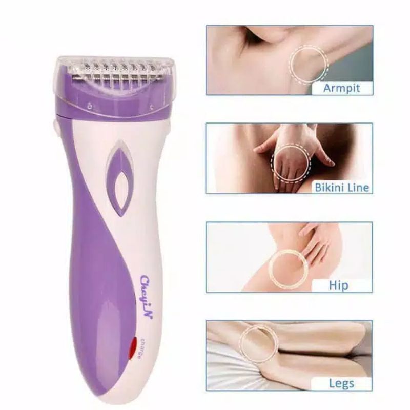 Alat Cukur Bulu Badan Kemaluan Miss V Ketiak Paha Kemei Km 3018 Shopee Indonesia