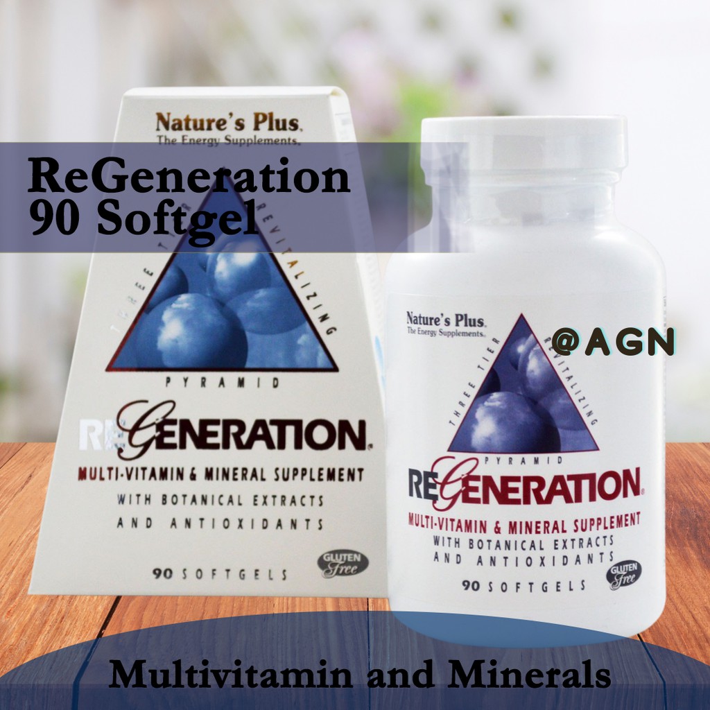 Nature's Plus, Regeneration, Multi-Vitamin & Mineral Supplement, 90s