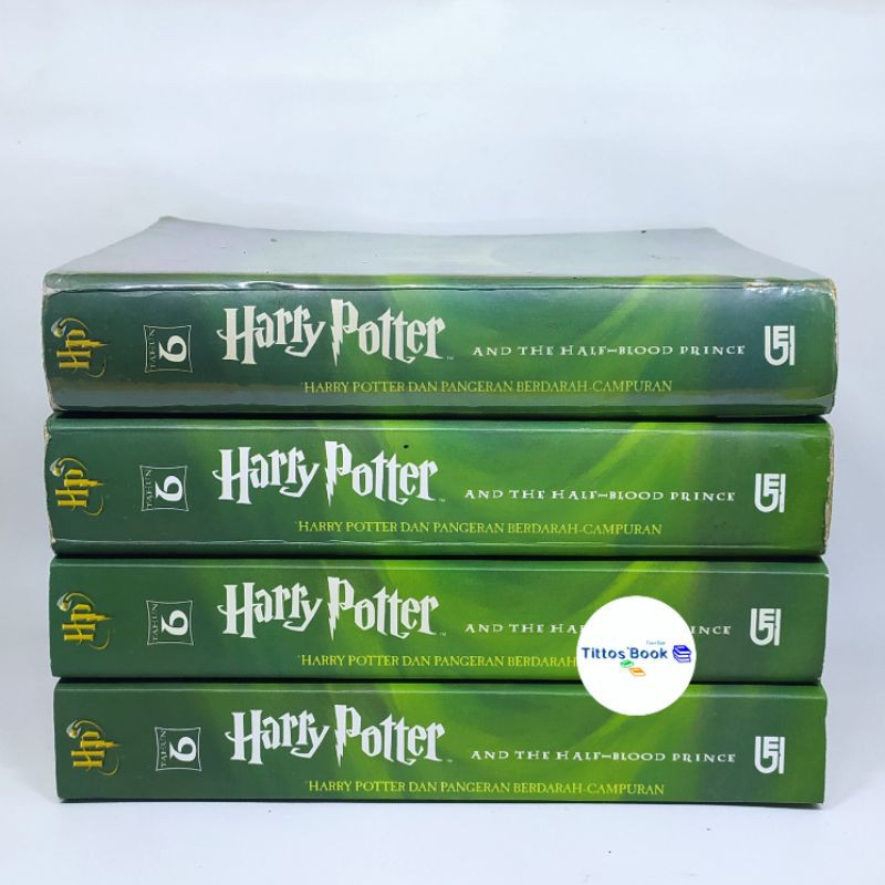 Jual NOVEL HARRY POTTER AND THE HALF BLOOD PRINCE ORIGINAL, HARRY ...