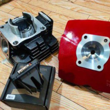 PAKET BORING RX KING YP-1 THAILAND PORTING BALAP HARIAN  CYLINDER HEAD YZ 125 KOP NANAS MEMBRAN VFOR