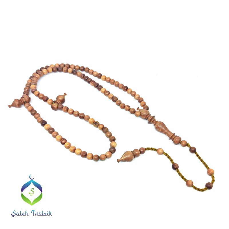 Tasbih Kayu Setigi Laut 99 Butir Size 6mm Super Original