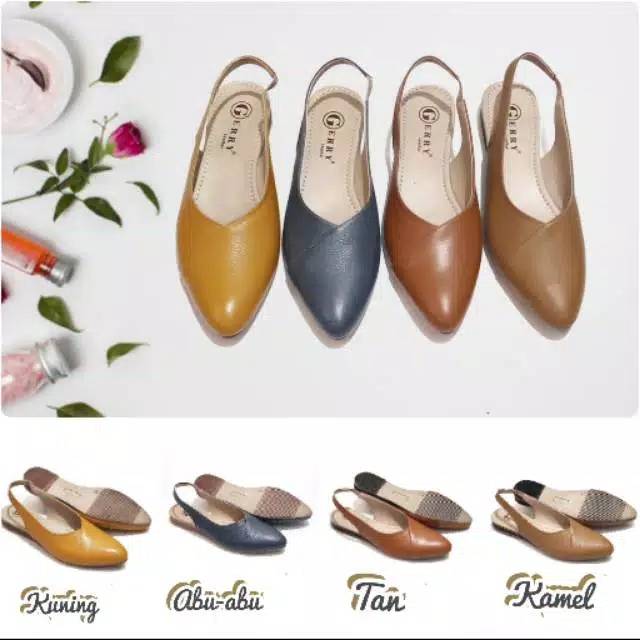 SEPATU TUTONG WANITA PAPIRUT ASLI GARUT TERLARIS