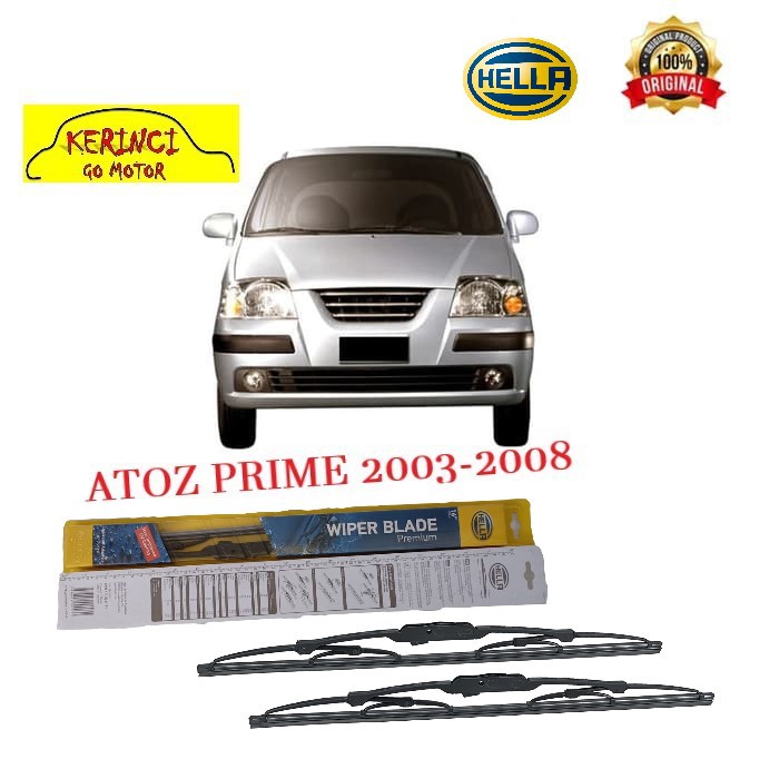 HYUNDAI ATOZ PRIME 2003-2008 HELLA PREMIUM 20&quot; &amp; 16&quot; SEPASANG