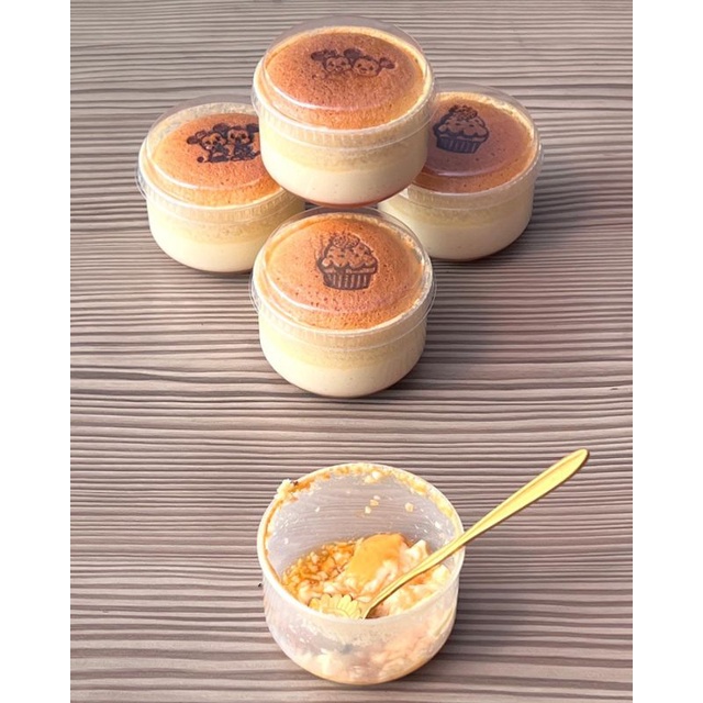 Cup Puding Tahan Panas isi 5pcs / Tempat Puding Bisa Dioven / Gelas Kue Tahan Panas