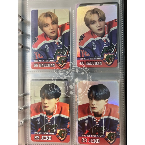 Haechan Jeno 90's Love Trading Card Set