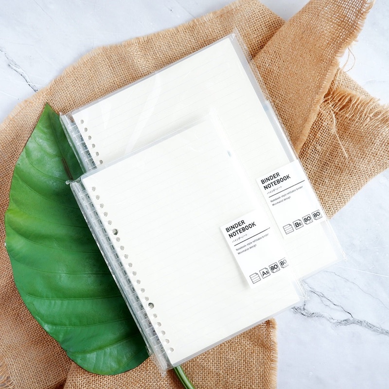 

Binder Transparant / Clear Binder / Binder Aesthetics ukuran A5 / B5