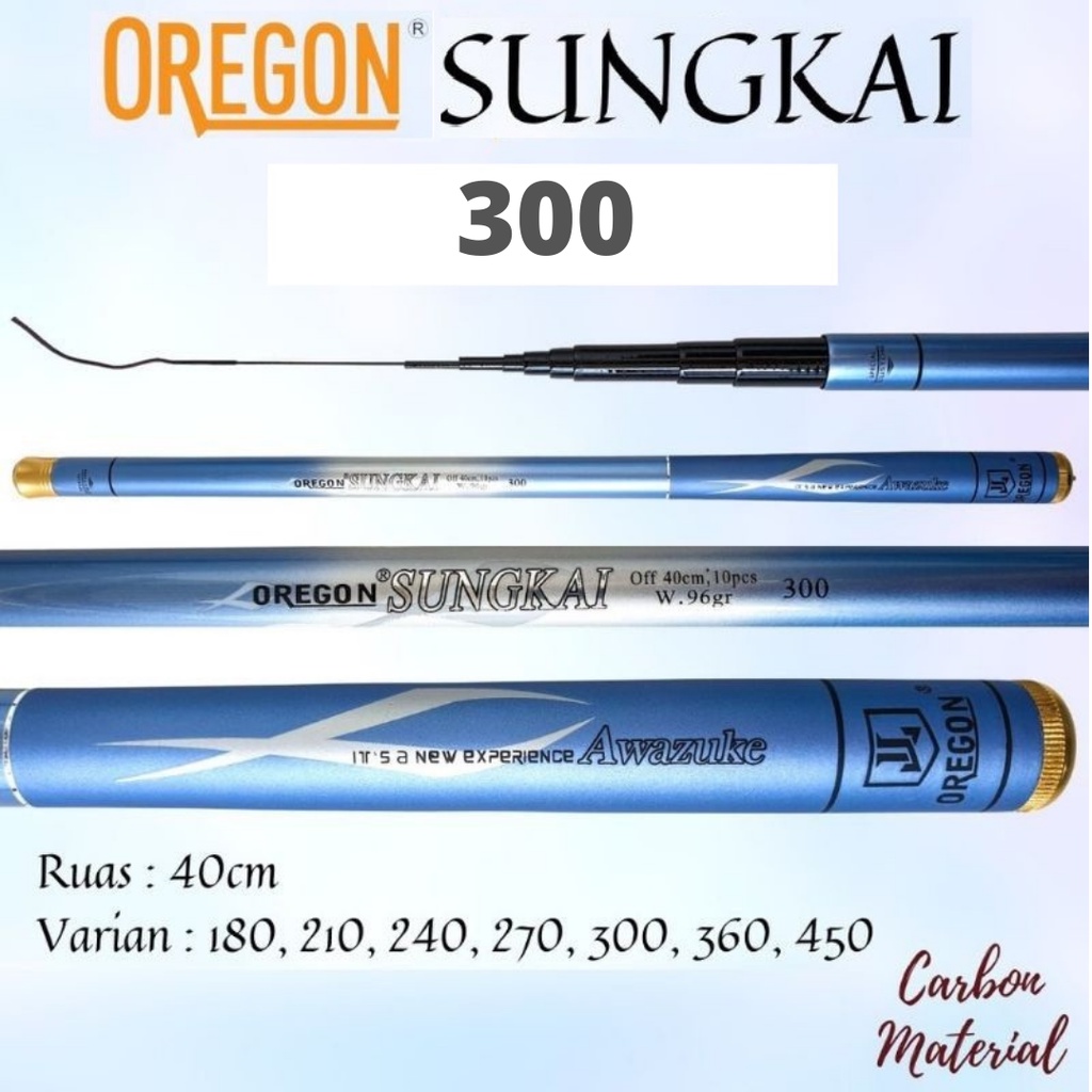 Joran Tegek Oregon Sungkai 300