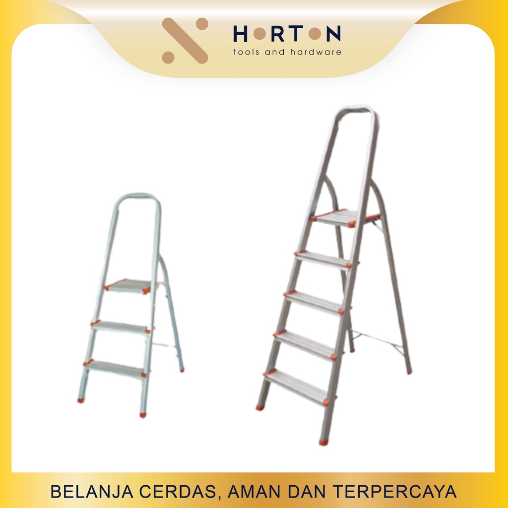 Tangga Aluminium Tipe A 4 step