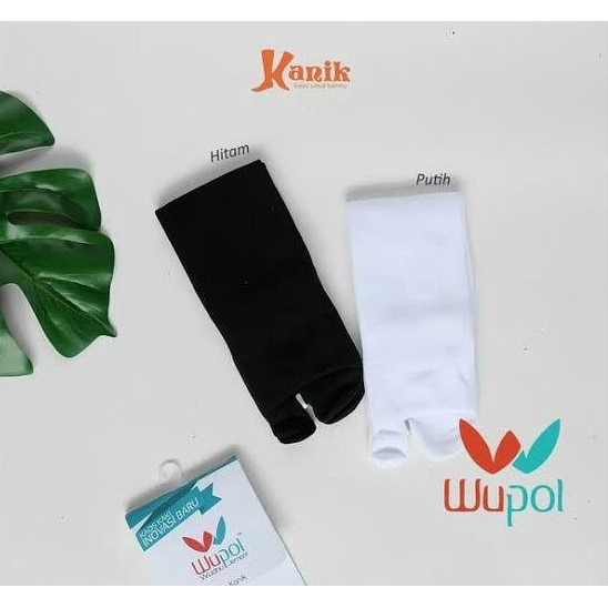 Kaos Kaki Wanita Murah / KANIK Sock Infinity WUPOL Wudhu Jempol Allsize Polos Putih / Kaos Kaki Jempol Muslimah Panjang