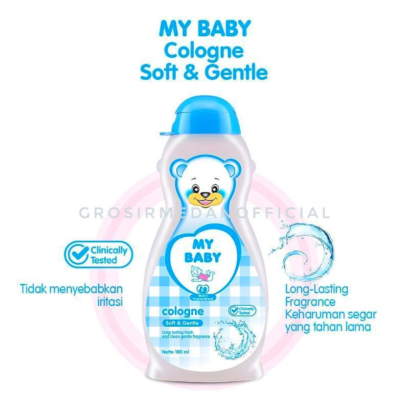 MY BABY COLOGNE ORIGINAL - PARFUM HARUM LEMBUT UNTUK BAYI ANDA