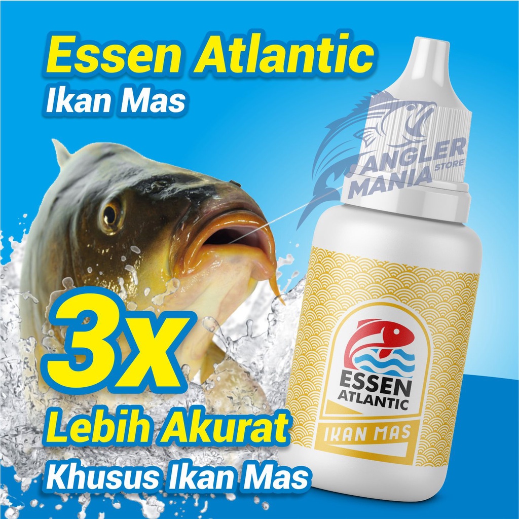 Essen Mancing Ikan Mas | Umpan Pancing Jitu | Essen Atlantic | Ikan Mas | Harian | Galatama | Manjur