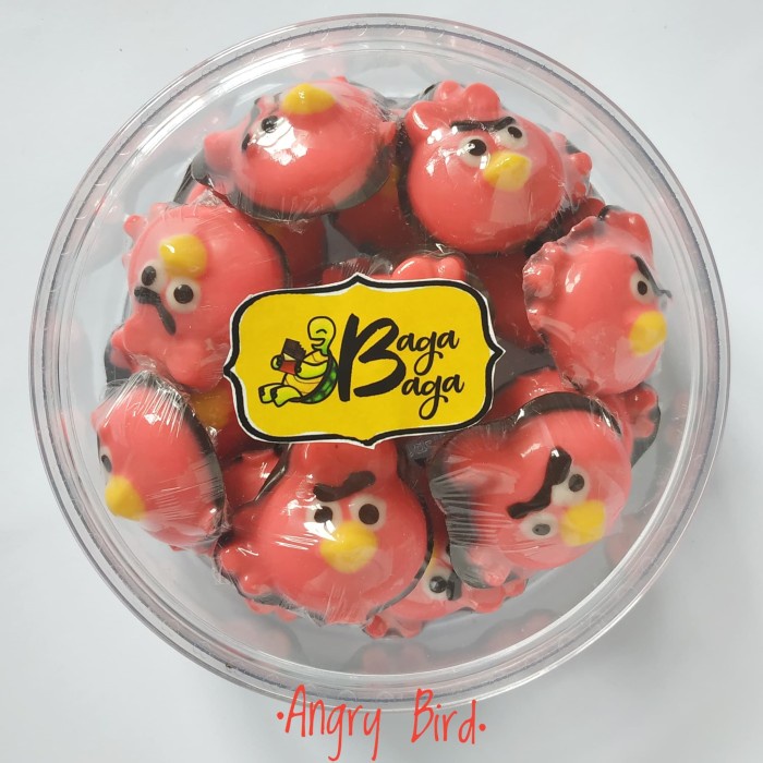 

Burung Coklat Karakter Toples 200gr-praline kilo kartun enak BAGABAGA