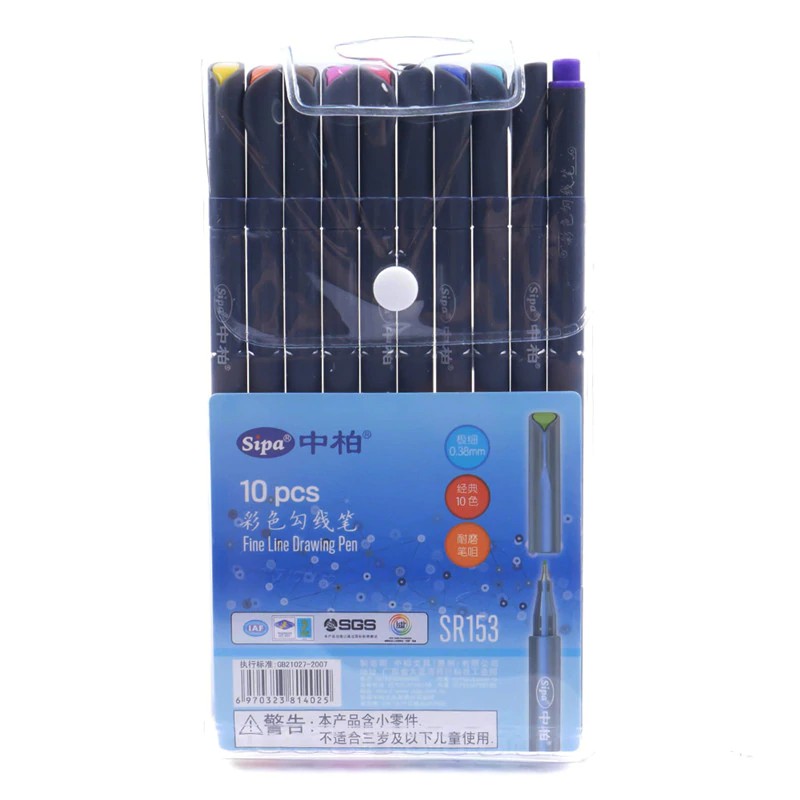 

INDORETAIL | 10 Warna Tinggi Kualitas Lukisan Pen 0.38 Mm Fine Line Menggambar Sekolah Pasokan