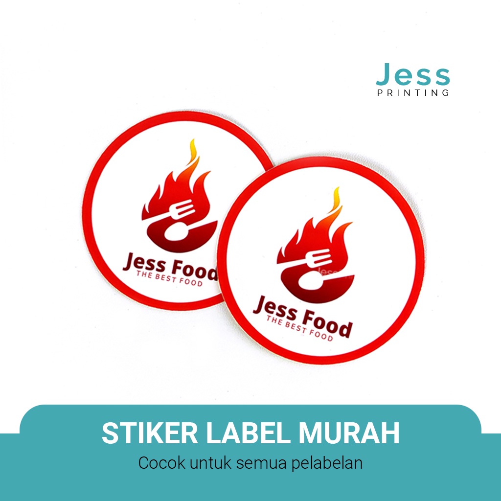 

Cetak Stiker Label Murah Bahan Kromo Cocok Untuk Semua Lebel Produk