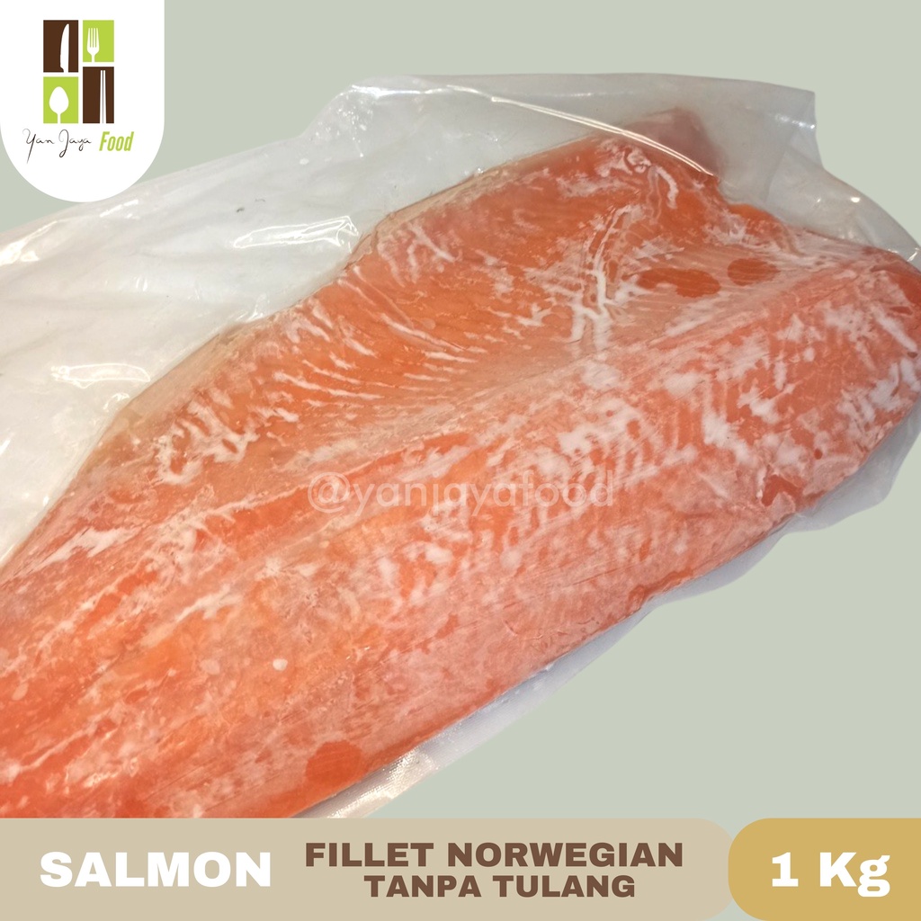 SALMON FILLET NORWEGIAN 1 KG SALMON FROZEN