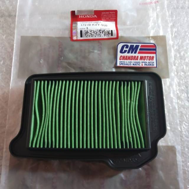 saringan filter udara beat scoopy karbu karburator 17210-KVY-960 original HONDA AHM