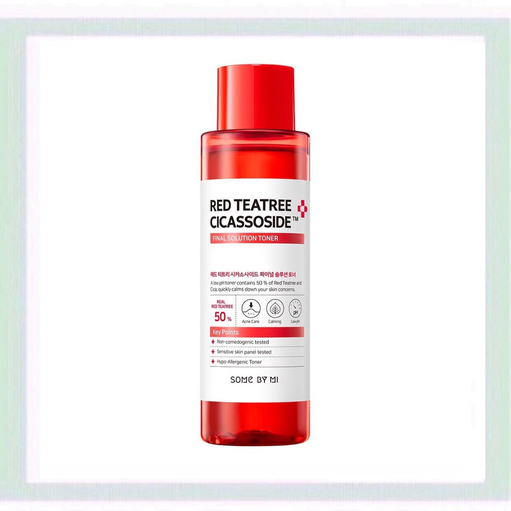 SOME BY MI RED TEATREE CICASSOSIDE SOLUTION TONER 150mL - SOMEBYMI ME SOMEBYME TEA TREE