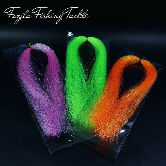 Aksesoris Umpan Pancing Tinsel Benang / Bulu Mutiara